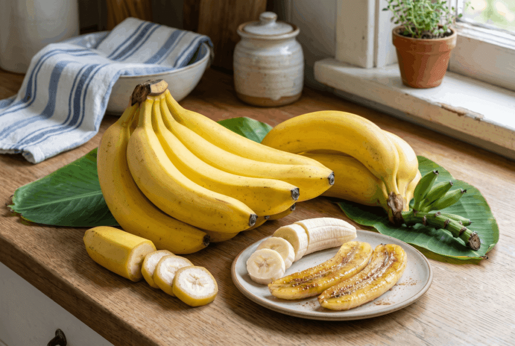 Bananas &mdash; 1 medium (118 g) provides 3.0 g of fiber