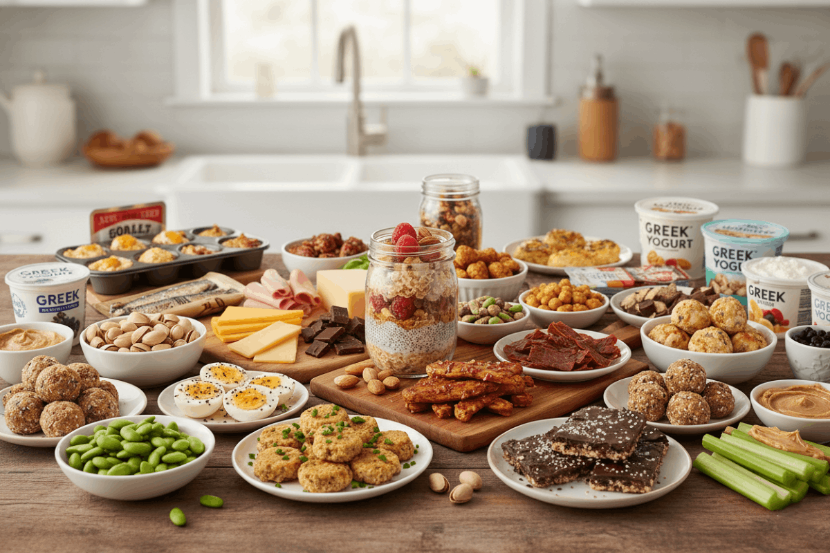 Best high-protein snacks - easy & healthy ideas for your diet