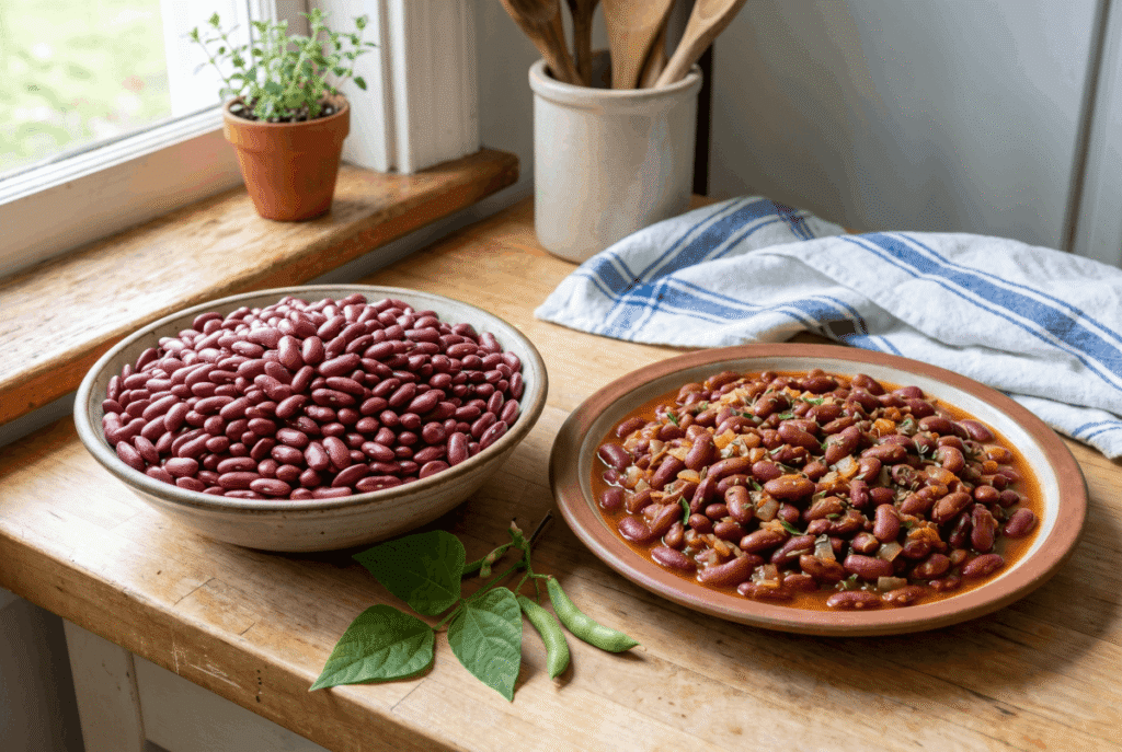 Kidney Beans &mdash; 1 cup of cooked (177 g) provides 11.0 g of fiber